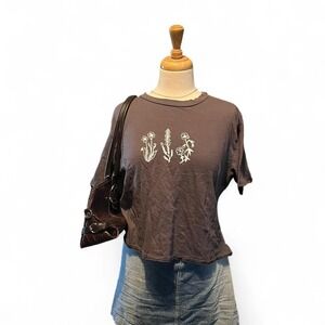 wildflowers crop top